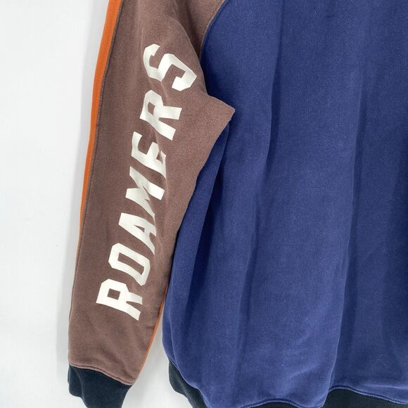 Poler Camp Vibes Roamers Seekers Color Block Crew Neck Sweatshirt Size S - Picture 6 of 7